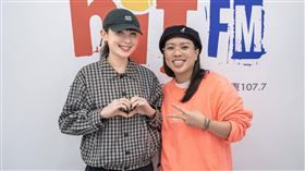 Miss Ko葛仲珊接受魏如萱訪問，透露自己夢見好友方大同。（圖／Hit Fm聯播網）