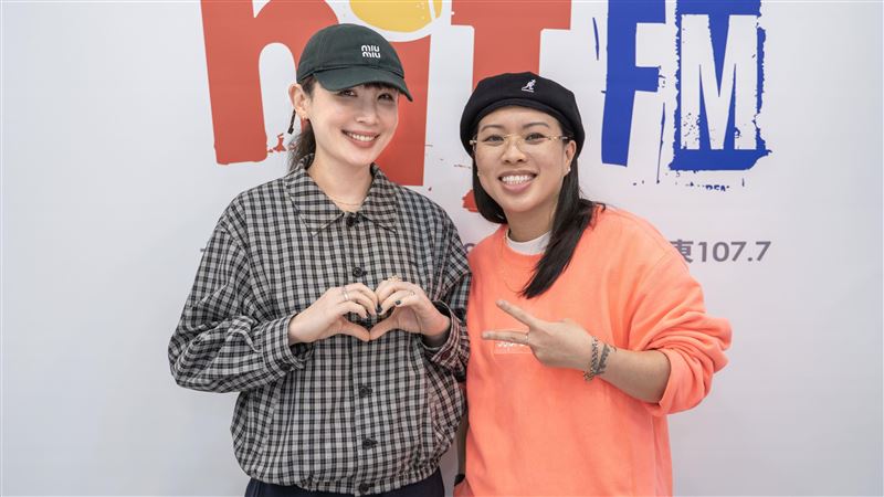 Miss Ko葛仲珊接受魏如萱訪問,透露自己夢見好友方大同。(圖/Hit Fm聯播網)