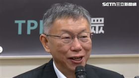 柯文哲說，他有跟陳佩琪講好歹要賺一點生活費，陳也很努力在找工作。（圖／翻攝畫面）