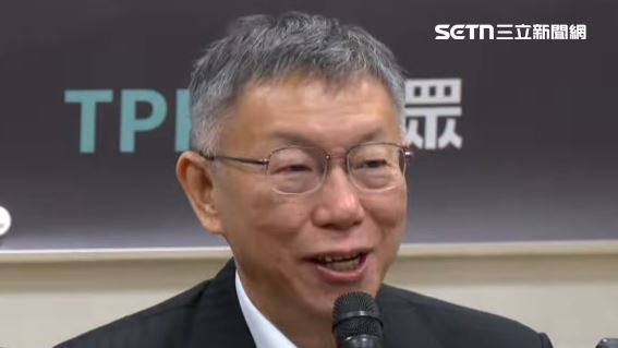 柯文哲說,他有跟陳佩琪講好歹要賺一點生活費,陳也很努力在找工作。(圖/翻攝畫面)