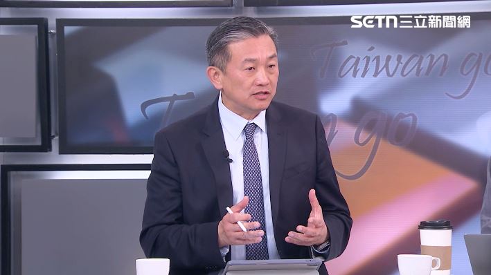 王定宇解析柯文哲拜訪朝野。（圖／前進新台灣）