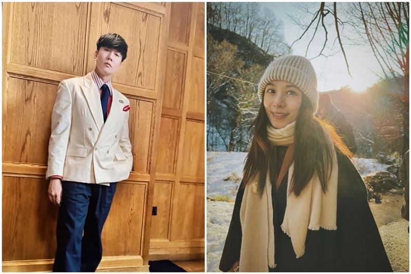 林俊傑情史豐富，曾熱烈追求田馥甄未果，但從未有女生不滿憤而爆料。（翻攝自林俊傑、田馥甄IG）