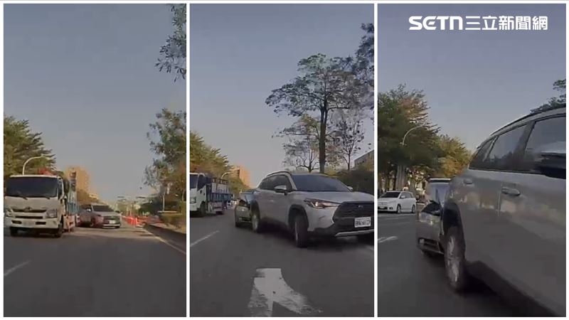 成大醫院旁掃7車！翁「撞不停」畫面曝光