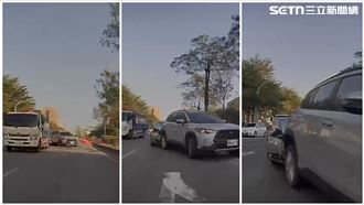 成大醫院旁掃7車！翁「撞不停」畫面曝光