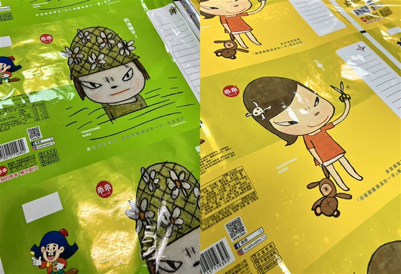 奈良美智攜手乖乖推出聯名版包裝！(圖／翻攝自奈良美智Threads)