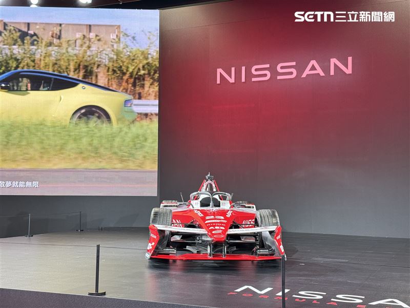NISSAN Formula E GEN3 Evo電動方程式冠軍車。（圖／記者鍾釗榛攝影）