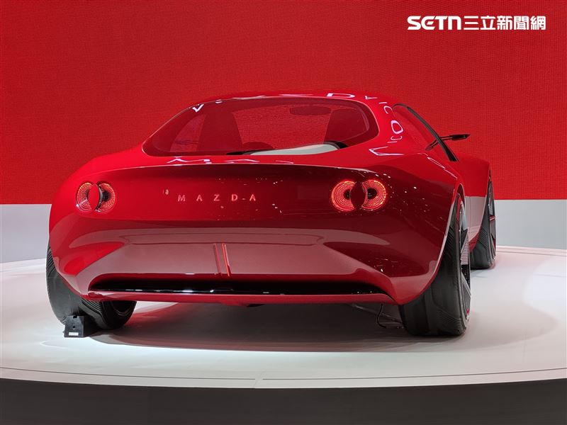 MAZDA ICONIC SP概念跑車。（圖／記者鍾釗榛攝影）