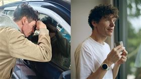 吉雷米鑰匙、包包不小心鎖在車內，發文沒多久立刻有人衝現場幫解鎖。（圖／翻攝自吉雷米-一粒米臉書）