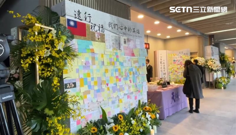 1219北捷隨機殺人案，英雄余家昶告別式。（圖／記者 楊忠翰攝影）