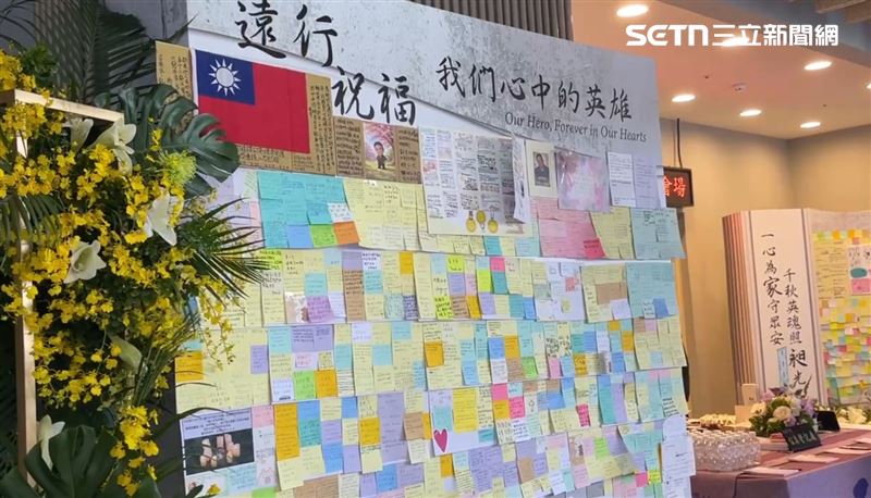 1219北捷隨機殺人案，英雄余家昶告別式。（圖／記者 楊忠翰攝影）