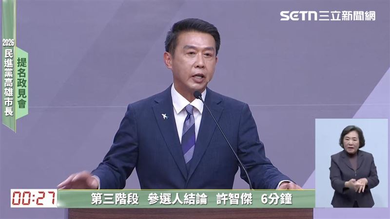 賴瑞隆自稱民調第一！許智傑：後發牽制