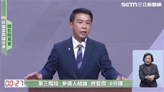 賴瑞隆自稱民調第一！許智傑：後發牽制