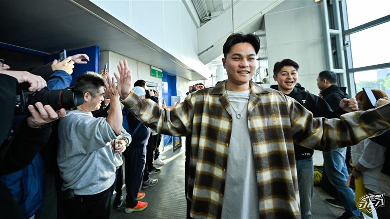 中信兄弟宋晟睿出席中信特攻活動。（圖／中信特攻提供）