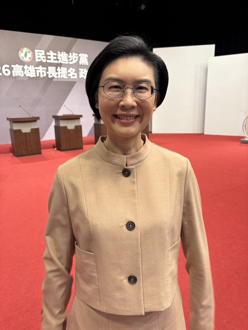 高雄市長初選政見會登場，林岱樺強調以市民為核心提出治理構想。（圖／林岱樺辦公室提供）