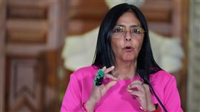 委內瑞拉副總統羅德里格斯（Delcy Rodriguez）。（圖／美聯社／達志影像）