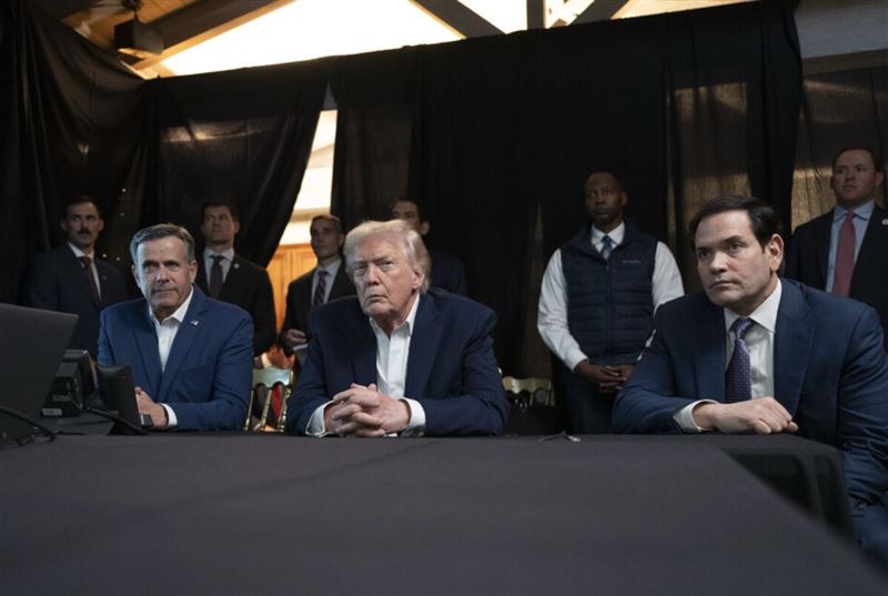 川普全程觀看「逮捕馬杜洛行動」。（圖／翻攝自川普Truth Social）