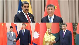 委內瑞拉總統馬杜洛 尼泊爾總理奧利 孟加拉總理哈希納