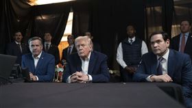 川普全程觀看「逮捕馬杜洛行動」。（圖／翻攝自川普Truth Social）