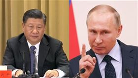 普丁 習近平（圖／翻攝自Vladimir Putin臉書、資料照）