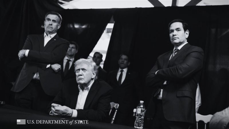 川普轟炸、暫管委國又逮總統，他自豪超越門羅主義，「這是唐羅主義！」（圖／翻攝自X平台 @StateDept）