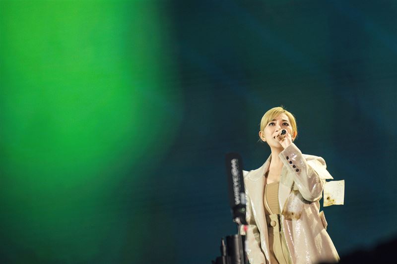 梁靜茹舉辦演唱會。（圖／超級圓頂提供）