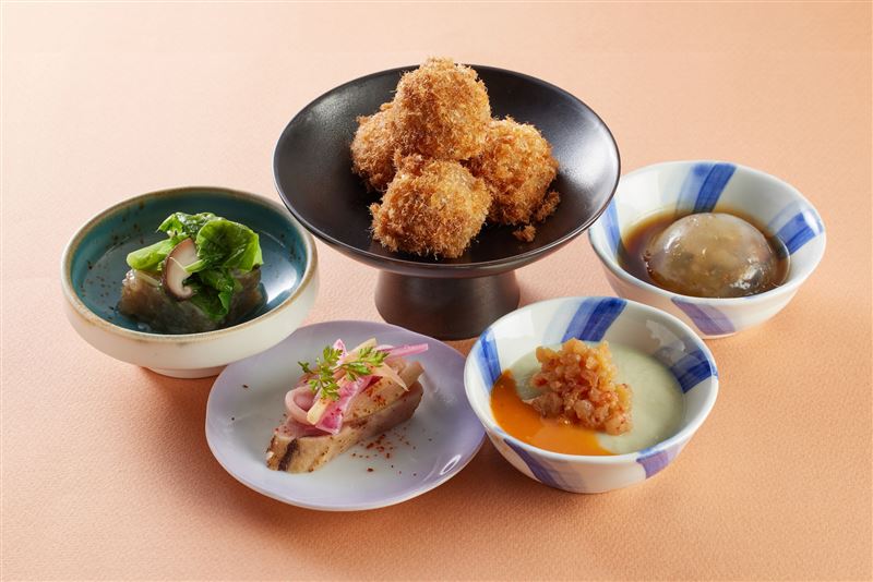 旭集台南店共有8道限定料理。(圖／饗賓集團提供）