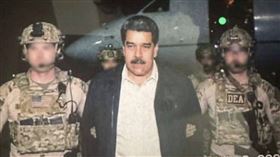 委內瑞拉總統馬杜洛與妻子被逮，且已被運送至紐約。（圖／翻攝自X平台 @StateDept）