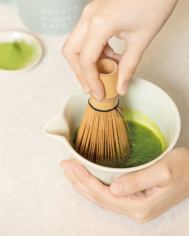 gelato pique cafe選用「丸韻」抹茶粉。（圖／品牌業者提供）