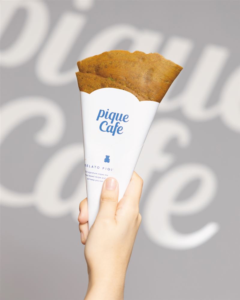 辻利抹茶砂糖可麗餅。（圖／品牌業者提供）