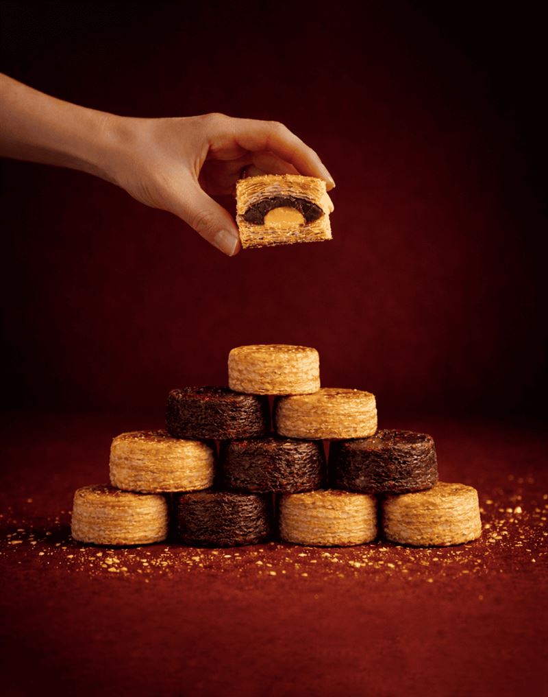 好丘Good Cho's推出「翻轉酥 &middot; 馬年限定版」風格系酥餅。（圖／品牌業者提供）