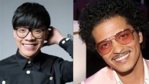 網驚！盧廣仲和Bruno Mars竟同歲