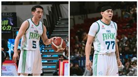 李漢昇和張伯維本週加入洋基工程。（圖／洋基工程球團提供） 