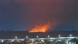 新／台中沙鹿驚傳火燒山！火勢不斷綿延