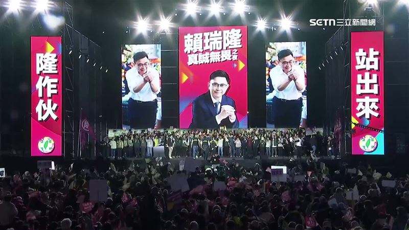 賴瑞隆舉辦造勢活動，衝刺高雄市長初選