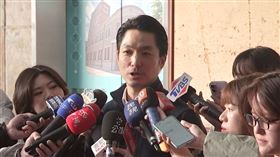 蔣萬安出席115年度市長與里長有約-大同區前受訪（圖／翻攝畫面）