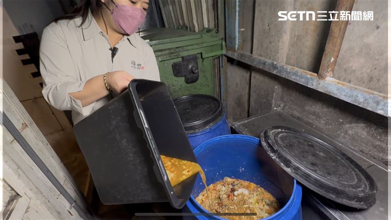 台中嚴格審核餐廳廚餘回收，意外造成半數餐廳被剔除在許可回收餵豬之外。（圖／記者王乙徹攝影）