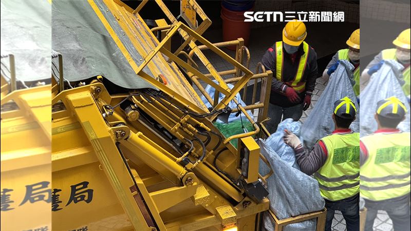 台中市重啟廚餘會收餵豬一片混亂。(圖／記者王乙徹攝影)