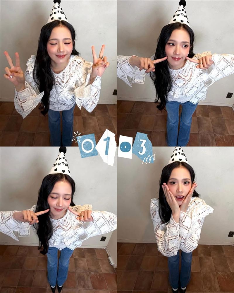 Jisoo不只陪吃海底撈，更大手筆送粉絲超多禮物。（圖／翻攝自IG @sooyaaa__）