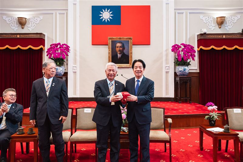 總統賴清德接見「中華民國進出口商業同業公會全國聯合會」（圖／總統府提供）