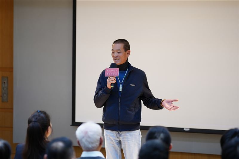 北港朝天宮董事長蔡咏鍀表示：「讓台灣最在地的信仰文化，走向全世界。」（圖／許舜詳現場拍攝提供）