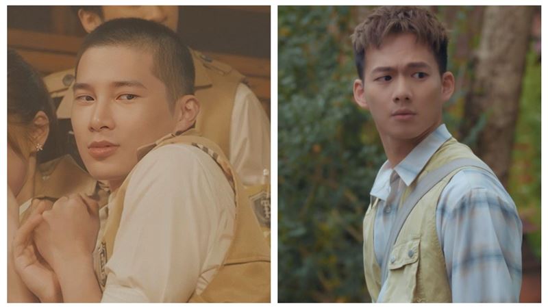 吳念軒（右）無預警現身節目嚇歪宋偉恩。（圖／映底子國際傳媒提供）