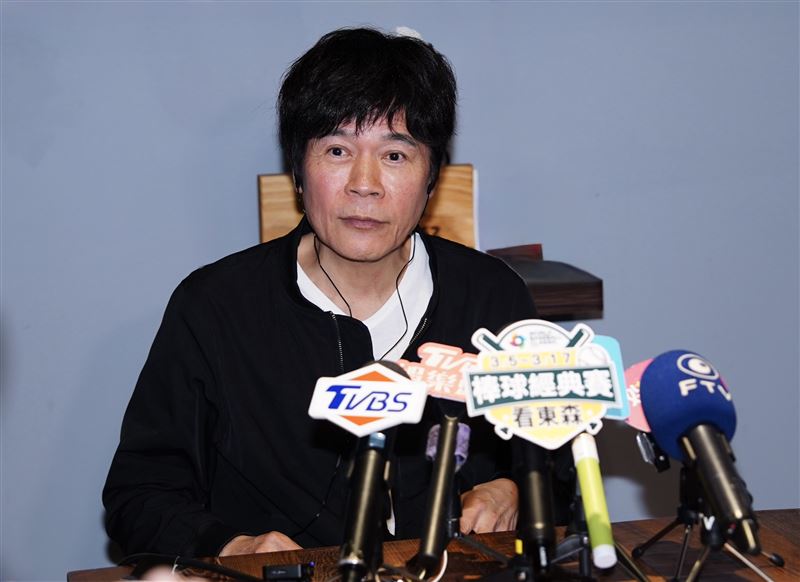 洪榮宏鬆口婚姻現況。（圖／記者趙于瑩攝影）