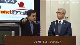 賴士葆要求譴責美國侵略委內瑞拉。（圖／翻攝畫面）
