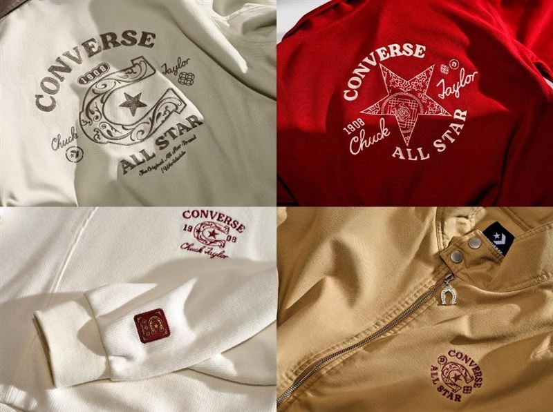 CONVERSE 馬上「起飛」系列服飾將對新年的憧憬注入每一次邁步。（圖／品牌業者提供）