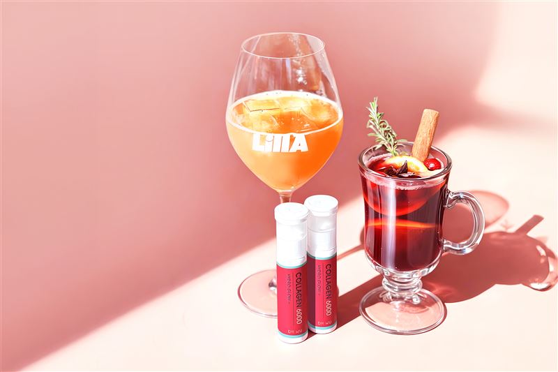 限定「水光雙膠原莓果飲」。（圖／品牌業者提供）