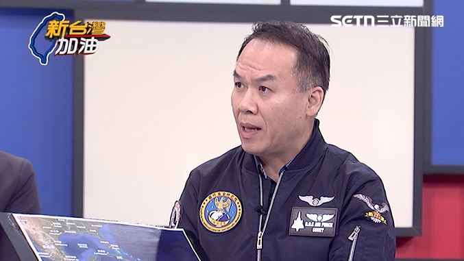 高志榮提到，一架飛機，因為它有掛四個莢艙，至少壓制四個雷達沒問題。（圖／新台灣加油）