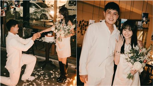 劉基鴻也求婚成功　16萬網紅女友甜蜜告白