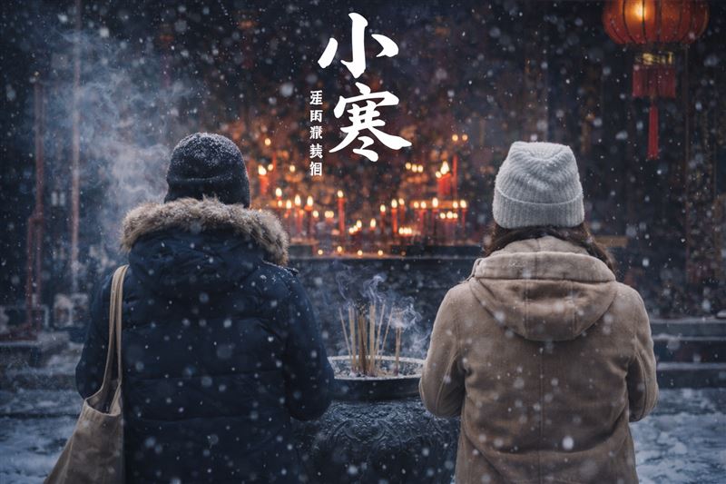 小寒是運勢轉換的重要時點，生活節奏宜穩定，避免過度躁進。（圖／CANVA製作）