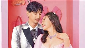 王俐人（右）和林琮軒的（左）婚姻，僅維持四年便傳出告終。（翻攝自Ryan林琮軒臉書）