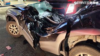 遭連撞｢駕駛座壓縮不見｣7旬翁魂斷南迴